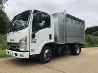 Isuzu N35-150 - 2750mm W/B. Arboricultural Tipping Body with Toolbox.