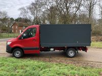 Mercedes Sprinter 3665mm W/B. Enclosed Arboricultural Tipping body