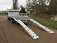 Ford Transit LWD Plant body with Alloy Ramps/Drop Sides 