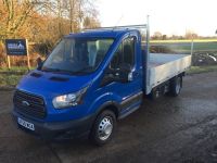 Ford Transit L3 RWD DRW Chassis cab. Drop Side body