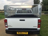 Isuzu D Max Extra cab. Fixed front cage,removable side cages & doors