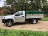 Isuzu D Max Fixed Side All Alloy Tipper for Firewood Delivery 