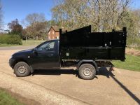 Mitsubishi L200 Single Cab 4x4 Pick-up. Tipping body with Integral Toolbox & Removable Arb Kit