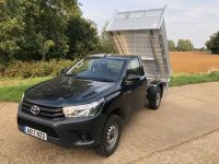 Toyota Hilux 4x4 All Alloy Tipping body.