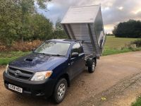 Toyota Hilux Single Cab 4x4. Arboricultural Tipping body.