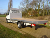 3.5 Tonne Platform Vehicle with Heavy Duty Galvanised Steel Head Board