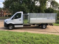 Mercedes Sprinter 4325mm WB. All Alloy Cage Tipping body