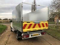VW Crafter with factory Ingimex Tipping body converted to high sides.