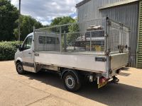 VW Crafter with TGS tipping body & cages. Before conversion