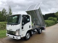 Isuzu N35-125 2490mm W/B SRW Chassis with All Alloy Tipping body